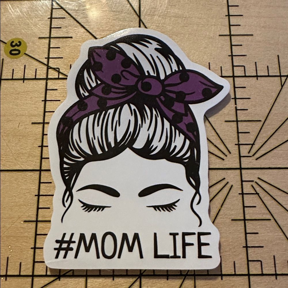 💜13/$13 +Bundle Sticker Sale | Mom Life Waterproof Sticker